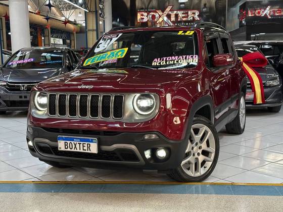 JEEP RENEGADE 1.8 16V FLEX LIMITED 4P AUTOMÁTICO JEEP RENEGADE 1.8 16V FLEX LIMITED 4P AUTOMÁTICO